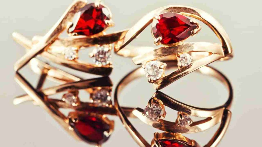 Ruby Earrings